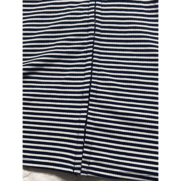 Forever 21 navy and white coastal striped mini dress size small NWT - Picture 7 of 8